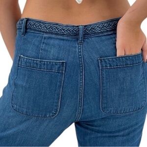 GAP Women's Blue Flare & Wide Leg Jeans